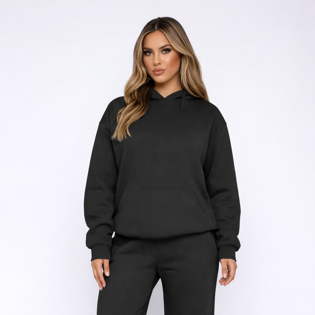 Ensemble détente & récupération – sweat oversize + pantalon fluide